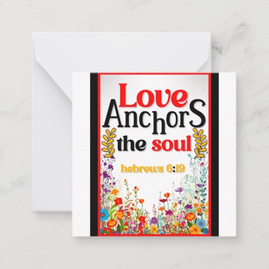 Carte De Correspondance Fleurs Rétro Inspirantes (Devant)