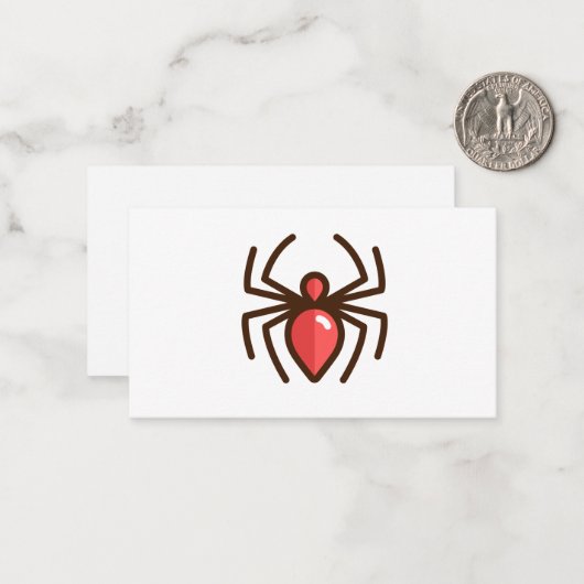 Carte De Correspondance Flip flops (Devant/Arrière en situation)