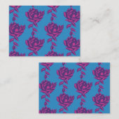 Carte De Correspondance Flore ordinaire (Devant / Derrière)