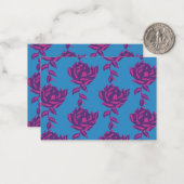 Carte De Correspondance Flore ordinaire (Devant/Arrière en situation)