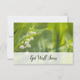 Carte De Correspondance 🌸 Florist Edition 🌿 Floral Photo 'Get Well Bient