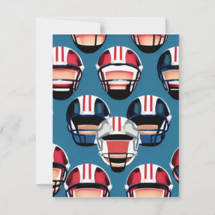 Carte De Correspondance Football américain