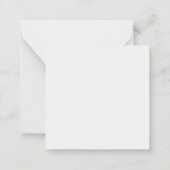 Carte De Correspondance Forêt enchantée Ethereal (Dos)