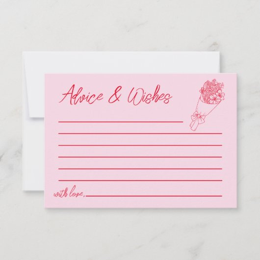 Carte De Correspondance Frais Sur Le Marché Conseils & Souhaits (Devant)