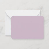 Carte De Correspondance French Rococo cadre élégant Antique Gold Lilac (Dos)