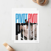 Carte De Correspondance FRIENDS™ | PIVOT PIVOT PIVOT Citation (Devant/Arrière en situation)