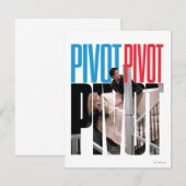 Carte De Correspondance FRIENDS™ | PIVOT PIVOT PIVOT Citation (Devant / Derrière)