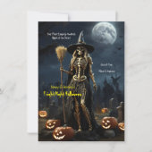 Carte De Correspondance 'Fright Night' Halloween  (Devant)