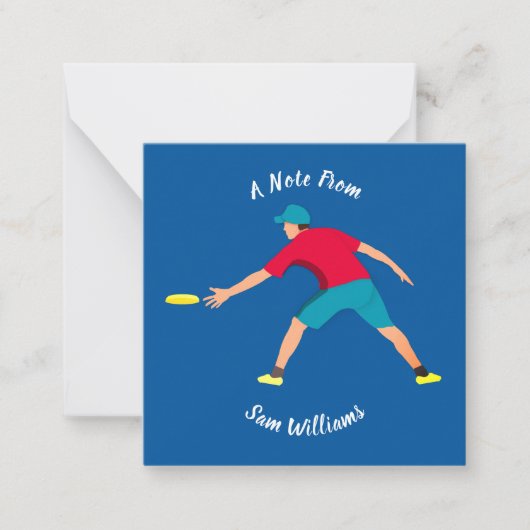 Carte De Correspondance Frisbee ultime (Devant)