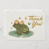 Carte De Correspondance Frog Merci note (Devant / Derrière)