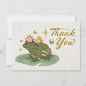Carte De Correspondance Frog Merci note (Devant)