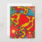 Carte De Correspondance Frogger (Devant / Derrière)