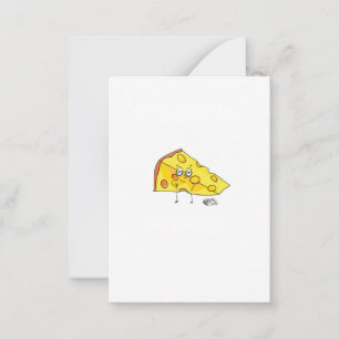 Carte De Correspondance Fromage personnalisé. Mûr. anniversaire