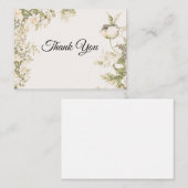 Carte De Correspondance Frontière vintage (Devant / Derrière)