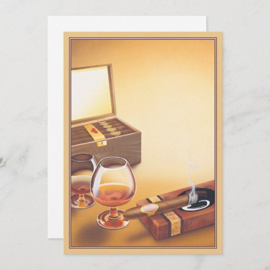 Carte De Correspondance Fumée © (Devant / Derrière)