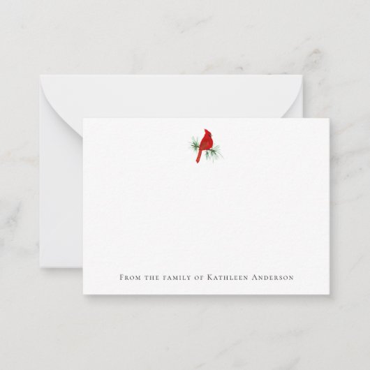 Carte De Correspondance Funérailles du cardinal rouge (Devant)