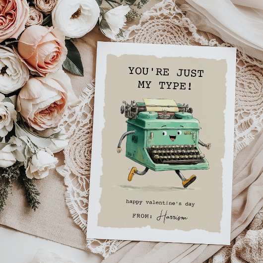 Carte De Correspondance Funny Kids Classroom Valentines Day