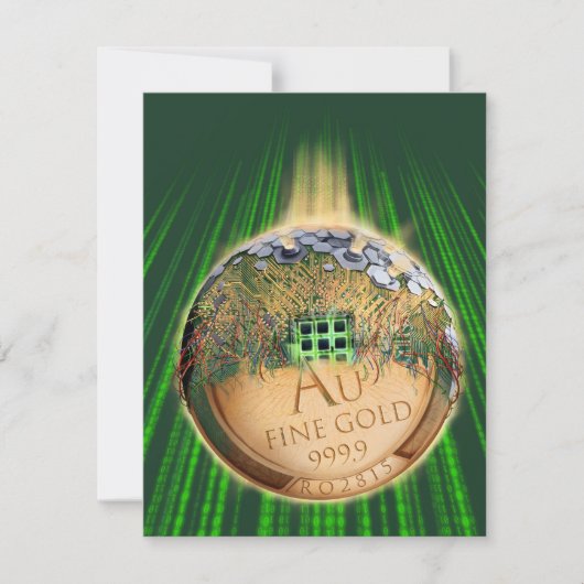 Carte De Correspondance Future Money (Devant)