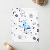 Carte De Correspondance Galaxie de diamant 1 (Devant/Arrière en situation)