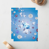 Carte De Correspondance Galaxie de diamant 4 (Devant/Arrière en situation)
