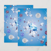 Carte De Correspondance Galaxie de diamant 4 (Devant / Derrière)