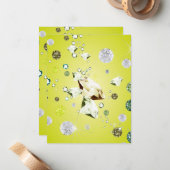 Carte De Correspondance Galaxie de diamant 8 (Devant/Arrière en situation)