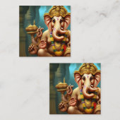 Carte De Correspondance Ganesh prend un selfie (Devant / Derrière)