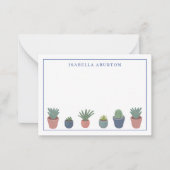 Carte De Correspondance Gardening Plants Personal (Devant)