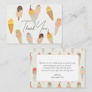 Carte De Correspondance Gâteau Glacé Couleurs Assourdies 1er Anniversaire