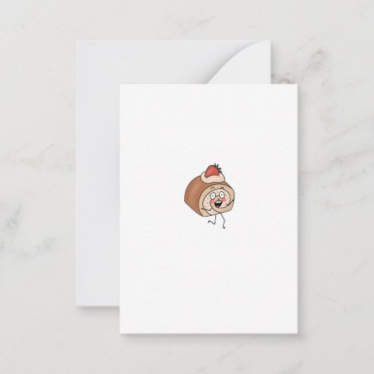 Carte De Correspondance Gâteau thématique, conception de gâteau (Devant)