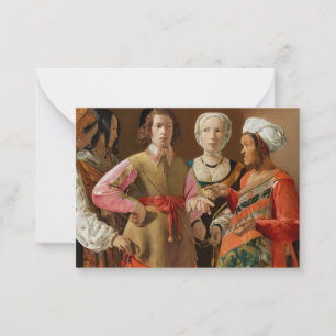 Carte De Correspondance Georges de la Tour - Le caisson Fortune