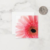 Carte De Correspondance Gerbera Daisy (Devant/Arrière en situation)