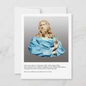 Carte De Correspondance Gian Lorenzo Bernini Bust of Christ 1679 (Devant)