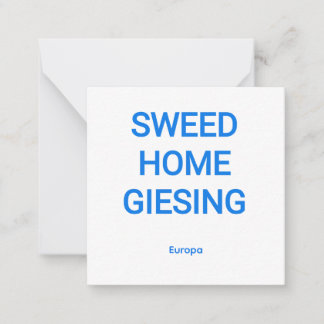 Carte De Correspondance giesing europe