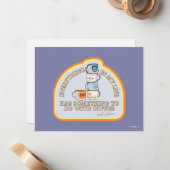 Carte De Correspondance Gilmore Girls | Graphique des devis de café (Devant/Arrière en situation)