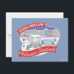 Carte De Correspondance Gilmore Girls | Stars Hollow Winter Festival<br><div class="desc">Célébrez le pays des merveilles hivernales de Stars Hollow avec ce design enchanteur du Festival d'hiver. Avec ses bâtiments enneigés,  ses lumières scintillantes et ses décorations festives,  cette oeuvre met en valeur la chaleur et l'esprit communautaire de la période des fêtes de la ville.</div>