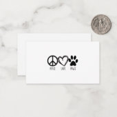 Carte De Correspondance Girls Guys (Devant/Arrière en situation)