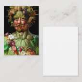 Carte De Correspondance Giuseppe Arcimboldo - Vertumnus (Devant / Derrière)