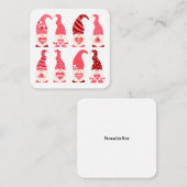 Carte De Correspondance Gnomes de l'amour (Devant / Derrière)