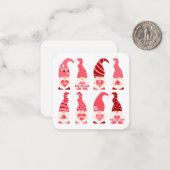 Carte De Correspondance Gnomes de l'amour (Devant/Arrière en situation)