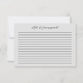 Carte De Correspondance God Delin In You Cute Bird Note Card (Dos)