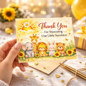 Carte De Correspondance Golden Jungle Sun Appreciation Style
