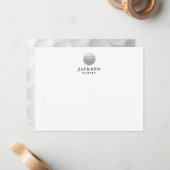 Carte De Correspondance Golf personnalisé (Devant/Arrière en situation)