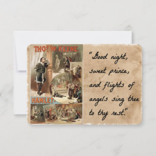 Carte De Correspondance Goodnight Sweet Prince