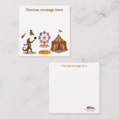 Carte De Correspondance Gordy, goanna juggler (Devant / Derrière)