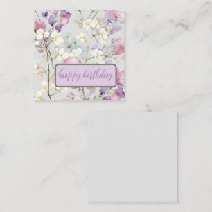 Carte De Correspondance Gorgey Gypsophila