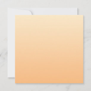 Carte De Correspondance Gradient de couleur jaune clair et orange