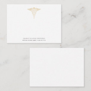 Carte De Correspondance Graduation 2025 Infirmière Pinning Merci