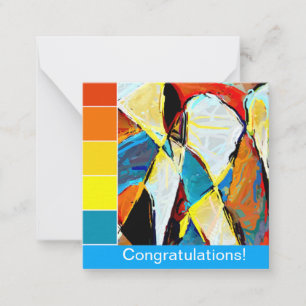 Carte De Correspondance Graffiti du milieu du siècle