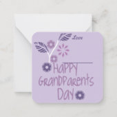 Carte De Correspondance Grands-parents les plus doux (Dos)